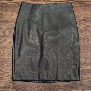 J. Crew Factory Faux Leather Pencil Skirt